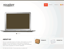 Tablet Screenshot of novadore.com